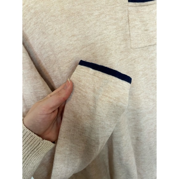 Vilagallo Women's Nina Knit Turtleneck Sweater Long Sleeve Cream Size XL - Picture 6 of 11